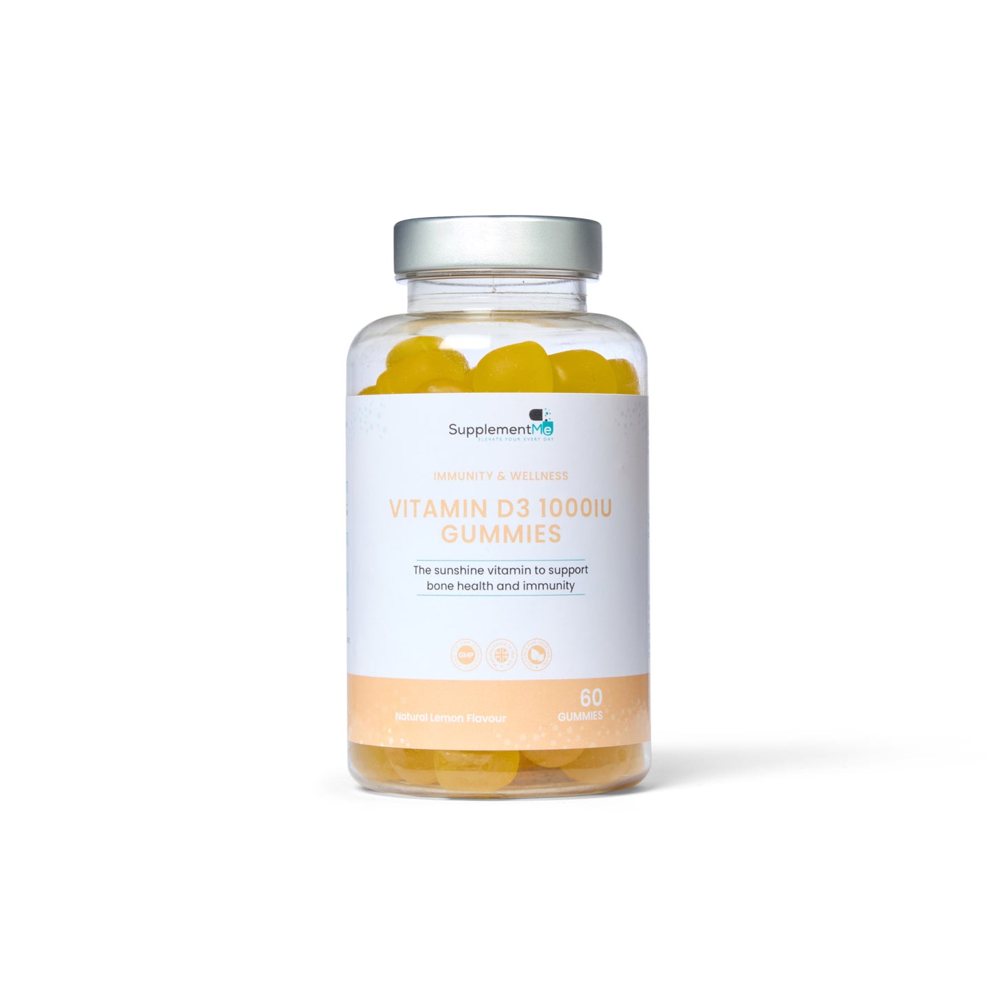 Vitamin D3 1000iu Gummies front pack