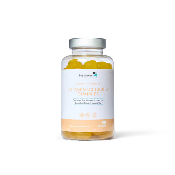 Vitamin D3 1000iu Gummies front pack